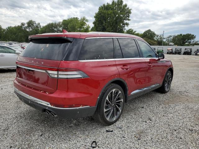 5LM5J7XC0LGL24047 - 2020 LINCOLN AVIATOR RE 红色 照片 4