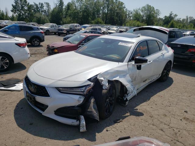 19UUB6F66MA001889 - 2021 ACURA TLX ADVANC WHITE photo 2