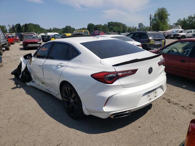 19UUB6F66MA001889 - 2021 ACURA TLX ADVANC WHITE photo 3