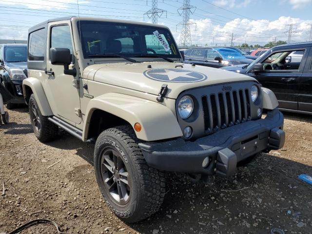 1C4AJWAG8JL836039 - 2018 JEEP WRANGLER S TAN photo 1