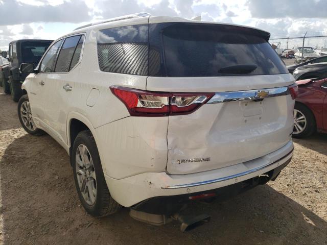 1GNERKKW7JJ137903 - 2018 CHEVROLET TRAVERSE P WHITE photo 3