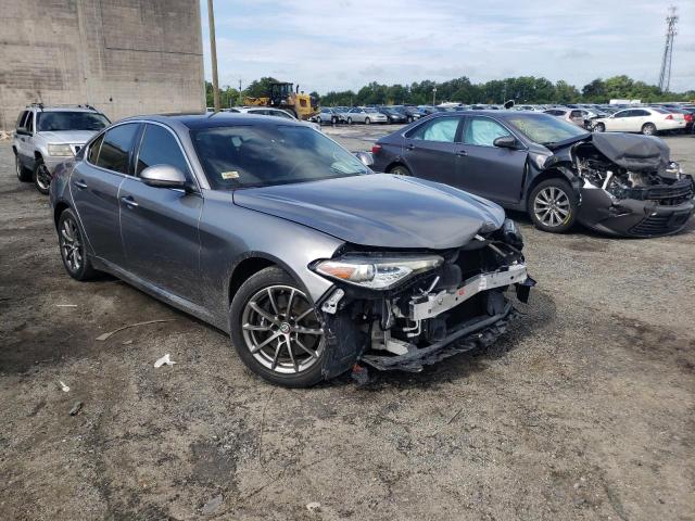 ZARFAEDNXH7544167 - 2017 ALFA ROMEO GIULIA Q4 SILVER photo 9