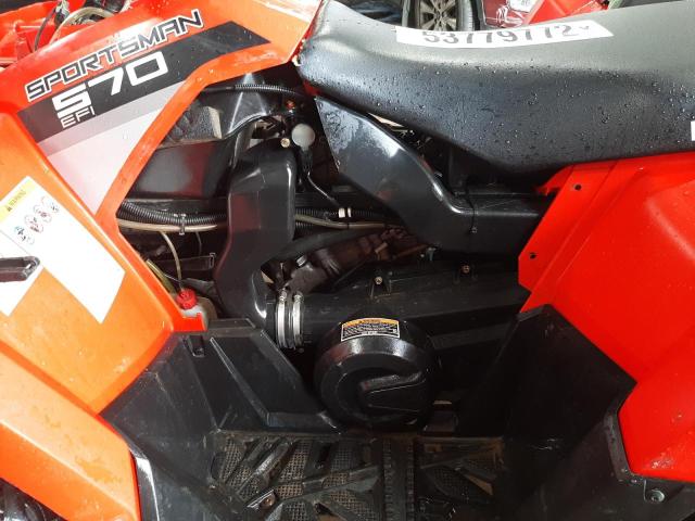 4XASEA573FA625847 - 2015 POLARIS SPORTSMAN RED photo 7