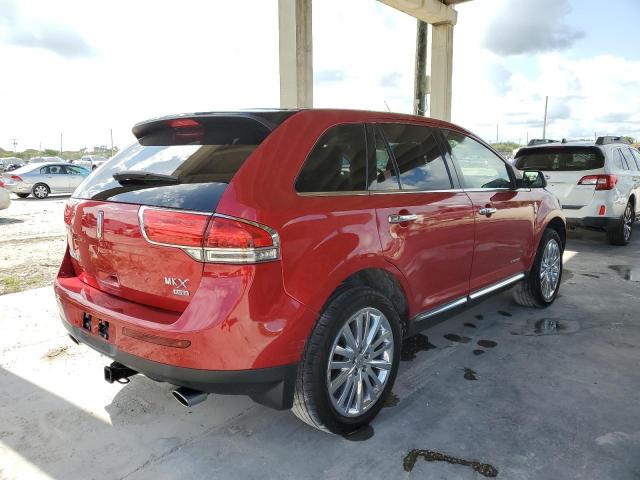 2LMDJ8JK4CBL04531 - 2012 LINCOLN MKX AWD 红色 照片 4
