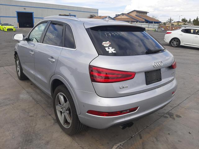 WA1EFCFS3FR006100 - 2015 AUDI Q3 PREMIUM SILVER photo 3