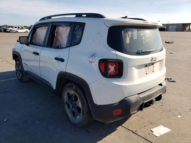 ZACCJAAH4FPB98895 - 2015 JEEP RENEGADE SPORT  photo 3