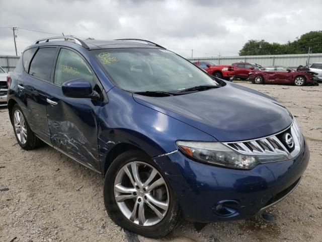 JN8AZ18W69W160780 - 2009 NISSAN MURANO BLUE photo 1