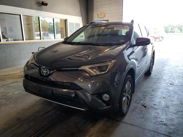 JTMRJREV9JD217554 - 2018 TOYOTA RAV4 HV LE GRAY photo 2