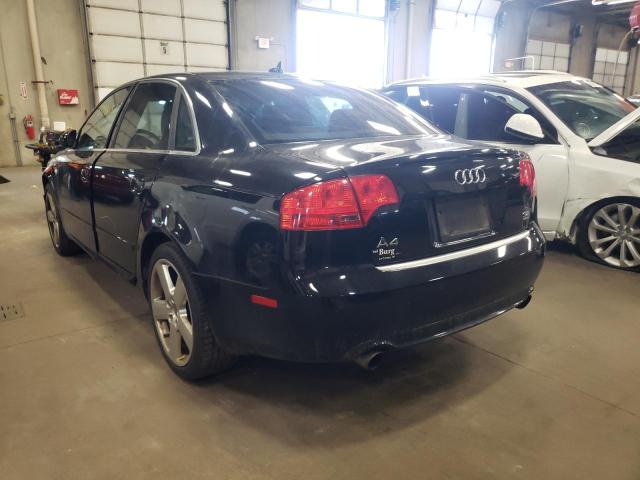 WAUDH98E78A140841 - 2008 AUDI A4 3.2 QUA BLACK photo 3