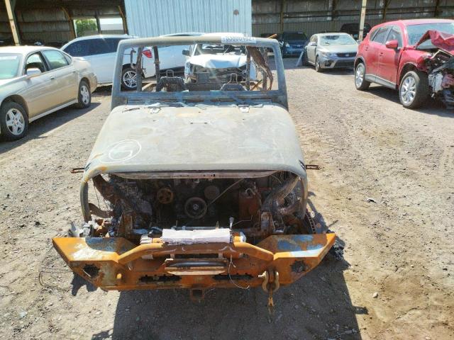 1C4AJWAGXCL254155 - 2012 JEEP WRANGLER S WHITE photo 10