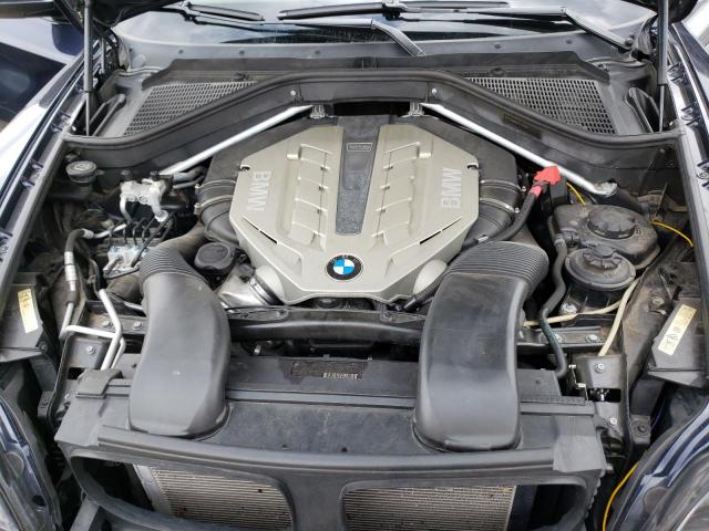 5UXFG83579LZ92515 - 2009 BMW X6 BLUE photo 7