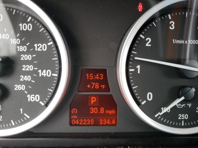 5UXFG83579LZ92515 - 2009 BMW X6 BLUE photo 8