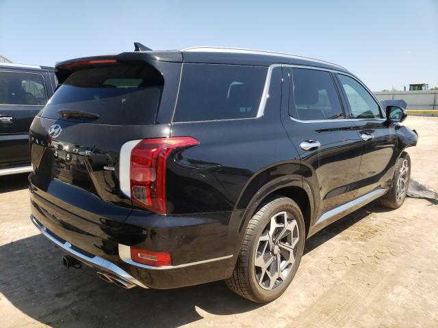 KM8R7DHEXMU325131 - 2021 HYUNDAI PALISADE C BLACK photo 4