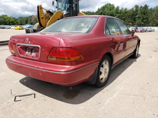 JH4KA9655WC004404 - 1998 ACURA 3.5RL RED photo 4