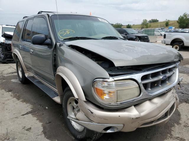 1FMZU34E0XZA92909 - 1999 FORD EXPLORER GREEN photo 1