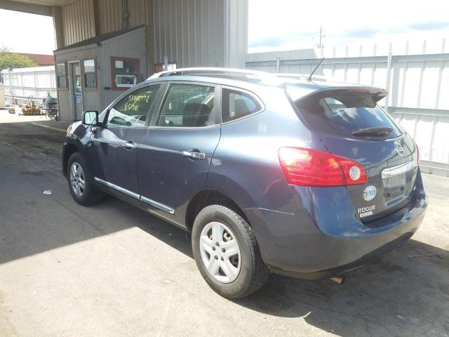 JN8AS5MV4FW250269 - 2015 NISSAN ROGUE SELE BLUE photo 3