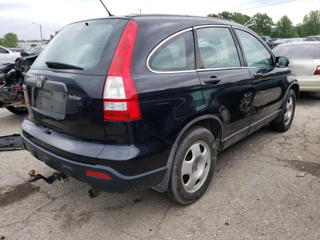 5J6RE48308L015956 - 2008 HONDA CR-V LX BLACK photo 4