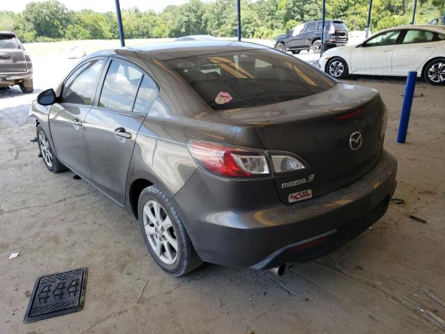 JM1BL1SF3A1233308 - 2010 MAZDA 3 I GRAY photo 3