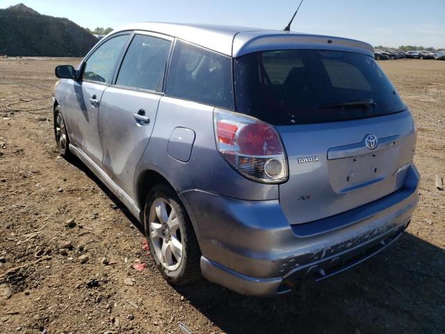2T1KR32EX5C552000 - 2005 TOYOTA MATRIX BLUE photo 3