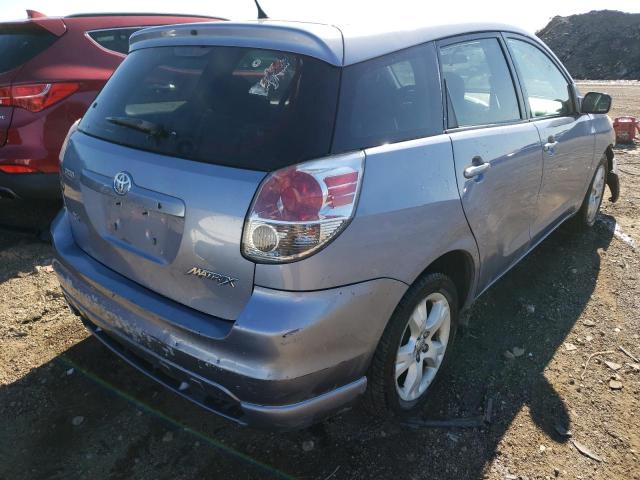 2T1KR32EX5C552000 - 2005 TOYOTA MATRIX BLUE photo 4