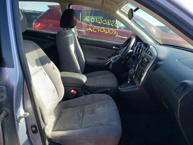 2T1KR32EX5C552000 - 2005 TOYOTA MATRIX BLUE photo 5