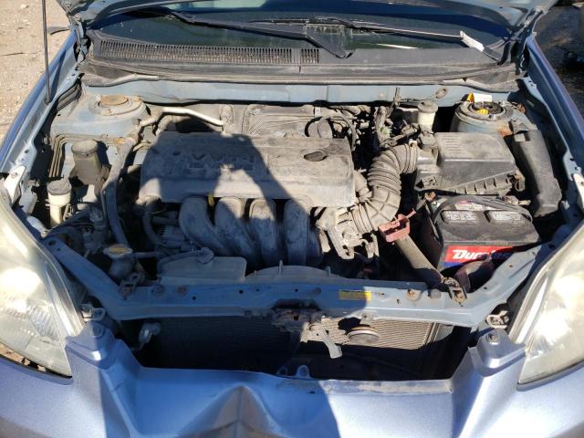 2T1KR32EX5C552000 - 2005 TOYOTA MATRIX BLUE photo 7