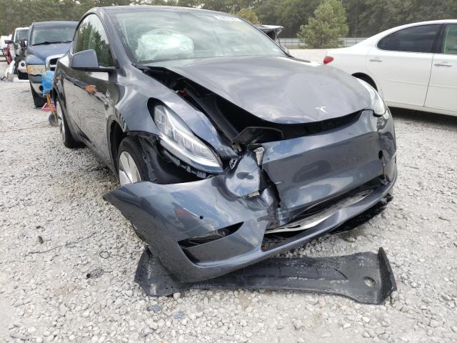 7SAYGDEE7NF364504 - 2022 TESLA MODEL Y Bleu photo 10