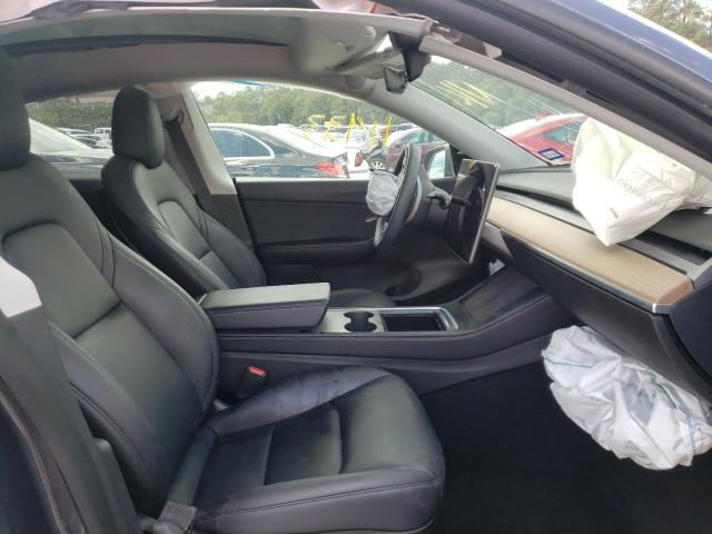 7SAYGDEE7NF364504 - 2022 TESLA MODEL Y Bleu photo 5