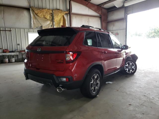 5FNYF8H65NB003820 - 2022 HONDA PASSPORT T RED photo 4