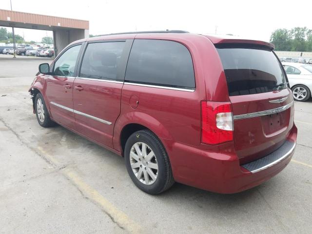 2C4RC1CG4CR228199 - 2012 CHRYSLER TOWN & COU MAROON photo 3