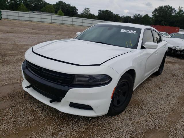2C3CDXAT1GH233494 - 2016 DODGE CHARGER PO WHITE photo 2