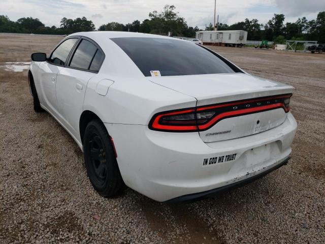 2C3CDXAT1GH233494 - 2016 DODGE CHARGER PO WHITE photo 3