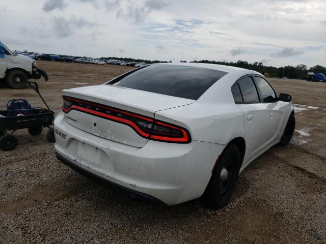 2C3CDXAT1GH233494 - 2016 DODGE CHARGER PO WHITE photo 4