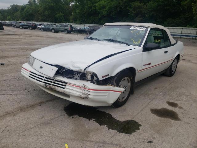 1G1JC34T5P7192656 - 1993 CHEVROLET CAVALIER RS  photo 2