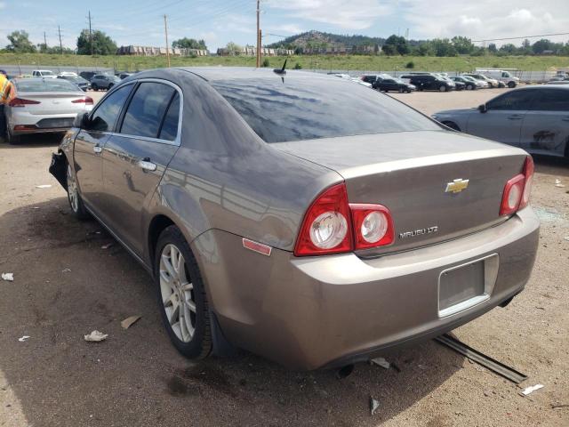 1G1ZE5E78BF168845 - 2011 CHEVROLET MALIBU LTZ ნაცრისფერი ფოტო 3