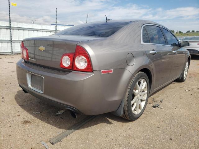 1G1ZE5E78BF168845 - 2011 CHEVROLET MALIBU LTZ ნაცრისფერი ფოტო 4