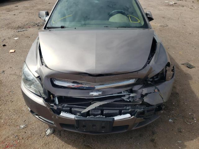 1G1ZE5E78BF168845 - 2011 CHEVROLET MALIBU LTZ ნაცრისფერი ფოტო 9