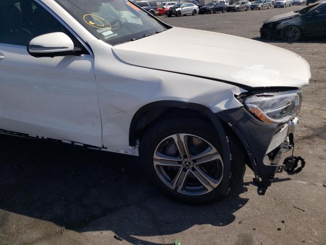 W1N0G8DB9NV384417 - 2022 MERCEDES-BENZ GLC 300 WHITE photo 9