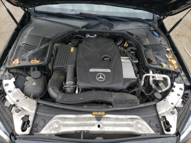 55SWF4KB7GU172356 - 2016 MERCEDES-BENZ C300 BLACK photo 7