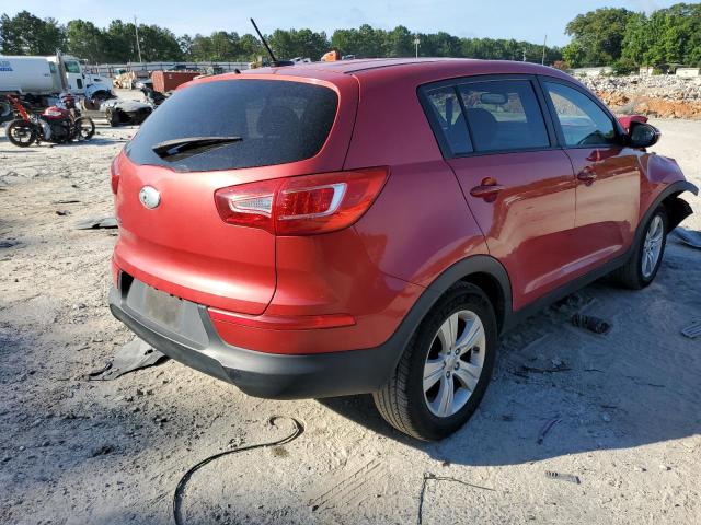 KNDPB3A28D7426803 - 2013 KIA SPORTAGE B RED photo 4