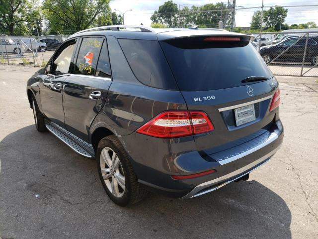 4JGDA5HB1FA510602 - 2015 MERCEDES-BENZ ML 350 4MA GRAY photo 3