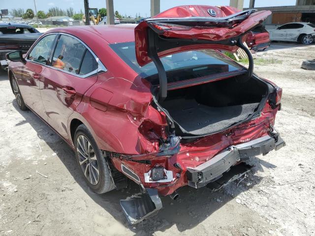 58ACZ1B11NU122272 - 2022 LEXUS ES 350 BAS MAROON photo 3