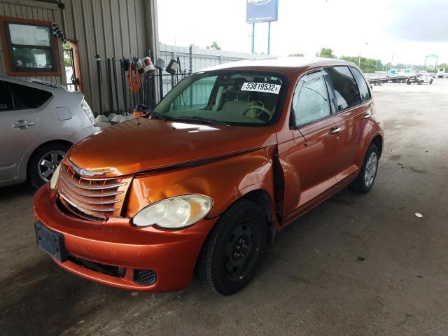 3A4FY58B07T546035 - 2007 CHRYSLER PT CRUISER ORANGE photo 2