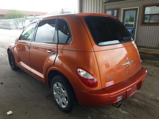 3A4FY58B07T546035 - 2007 CHRYSLER PT CRUISER ORANGE photo 3