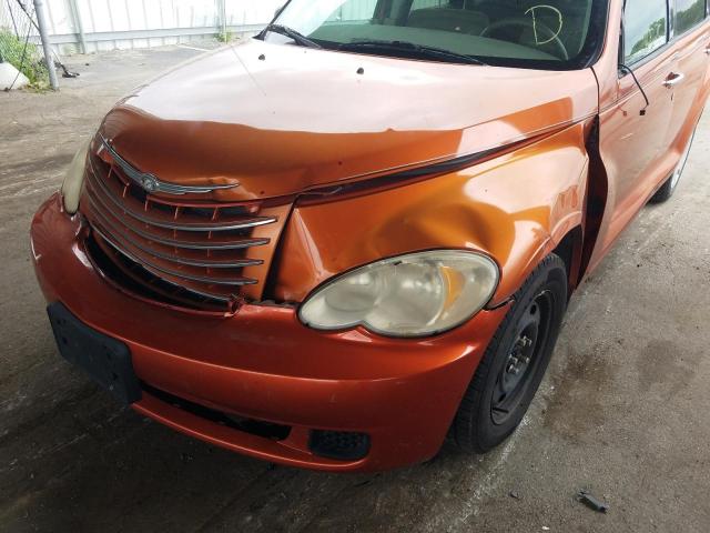 3A4FY58B07T546035 - 2007 CHRYSLER PT CRUISER ORANGE photo 9