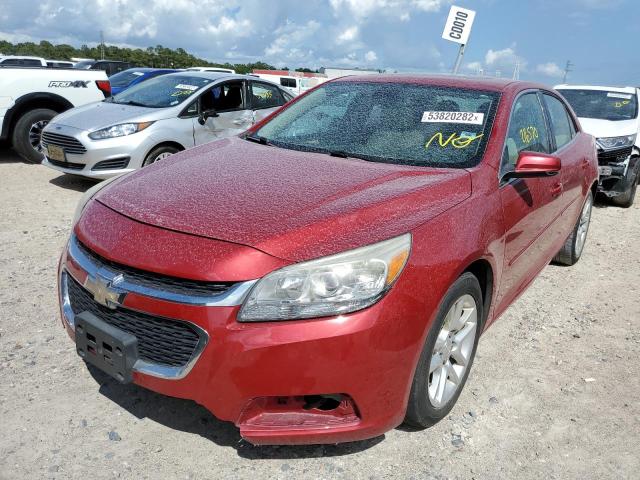 1G11C5SL5EF116954 - 2014 CHEVROLET MALIBU 1LT 勃艮第红 照片 2