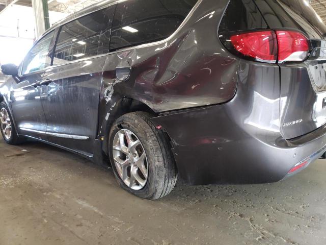 2C4RC1GG7HR650677 - 2017 CHRYSLER PACIFICA L GRAY photo 9