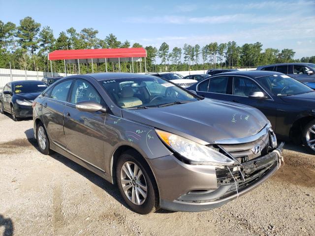 5NPEB4AC2EH920335 - 2014 HYUNDAI SONATA GLS BEIGE photo 1