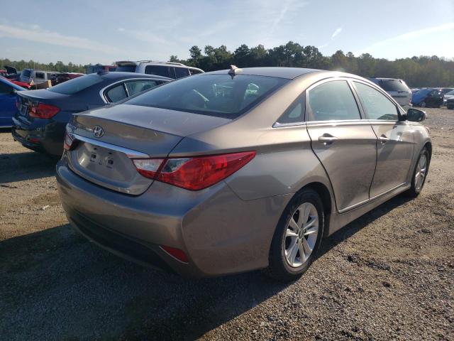 5NPEB4AC2EH920335 - 2014 HYUNDAI SONATA GLS BEIGE photo 4