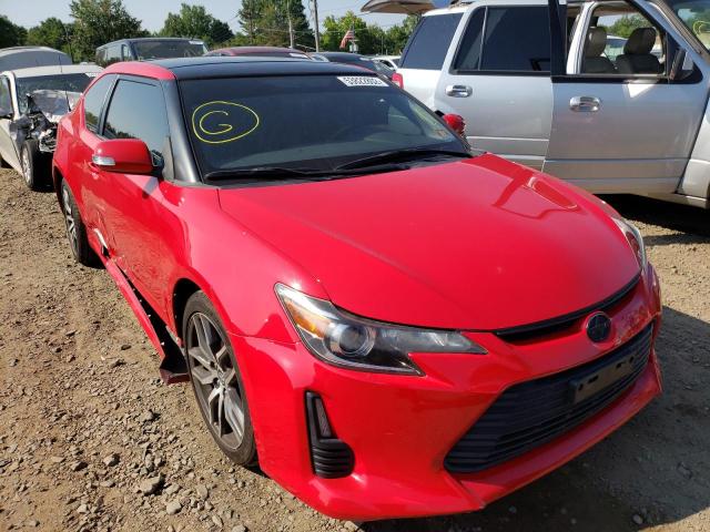 JTKJF5C70FJ002237 - 2015 TOYOTA SCION TC წითელი ფოტო 1